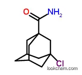 Molecular Structure of 6240-08-0 (tricyclo[3.3.1.1~3,7~]decane-1-carboxamide, 3-chloro-)